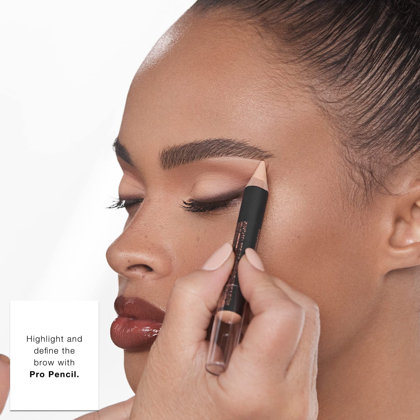 Anastasia Beverly Hills Pro Pencil - Full-Pigment Matte Highlight Pencil for Precise Brow Shaping, Waterline Brightening & Concealing