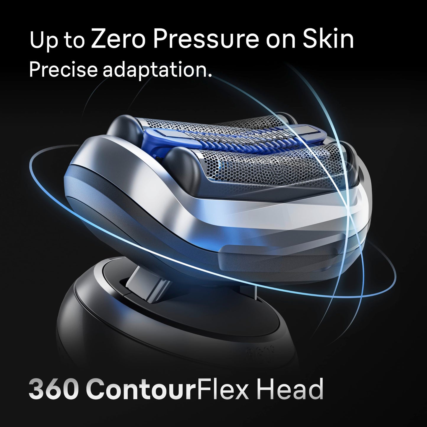 Braun Electric Shaver for Men, Series 7 7171cc, Wet & Dry Shave, Turbo & Gentle Shaving Modes, Waterproof Foil Shaver with Precision Trimmer, Space Grey