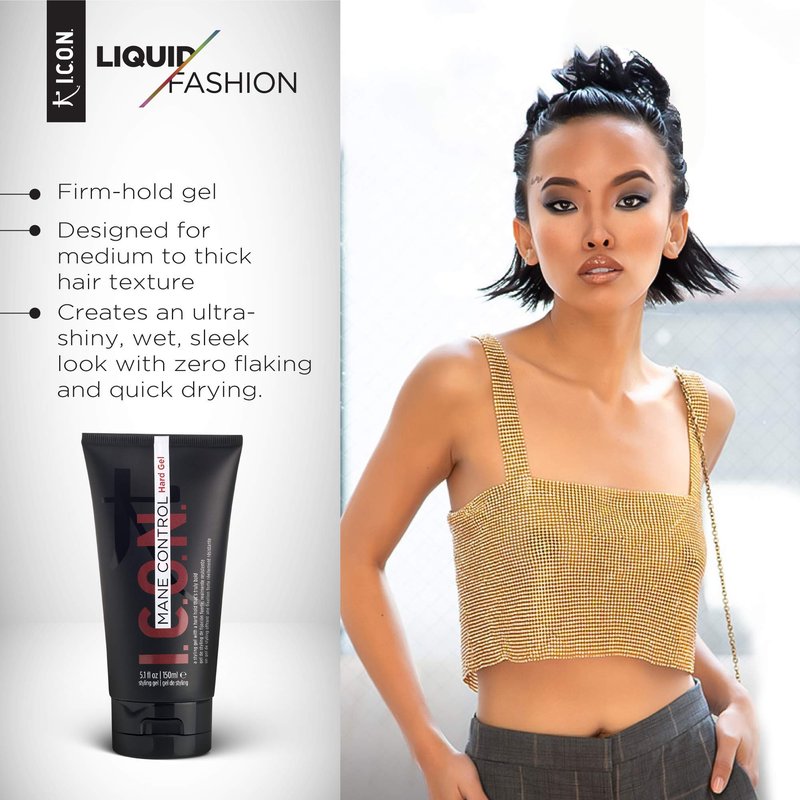 I.C.O.N. K Mane Control, Hairstyling Gel. Give Firm Hold for a Sleek Look