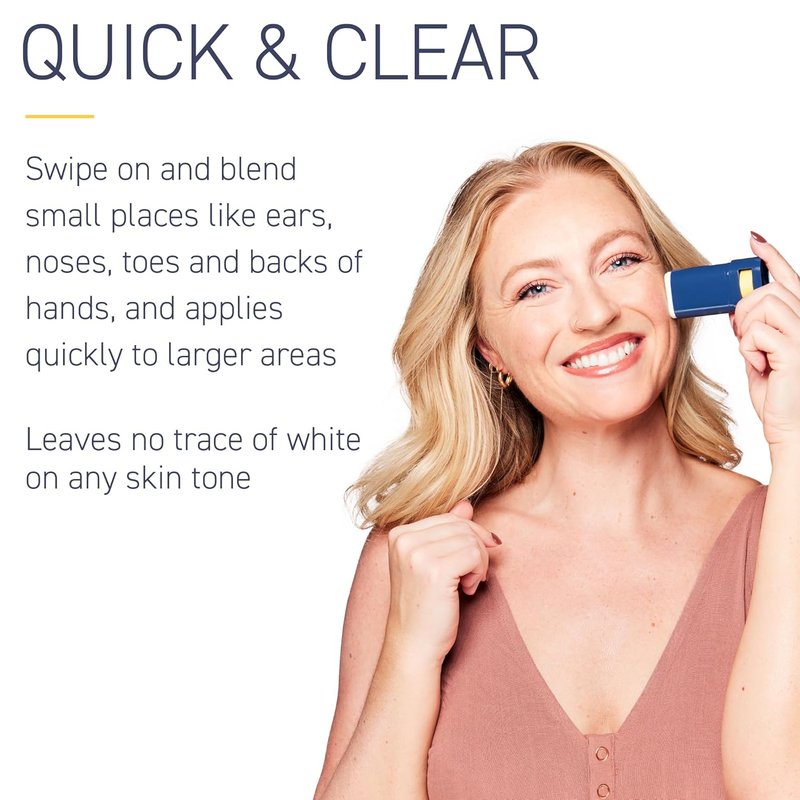 Brush On Block SPF 40 Mineral Sunscreen Stick - Water Resistant UVA/UVB Protection | Reef Friendly, 0.63 oz