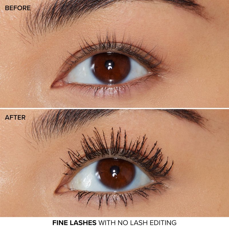 Too Faced Better Than Sex Waterproof Mascara | Volume + Length with Hourglass Brush, 0.17 Fl Oz, Travel Size, Black
