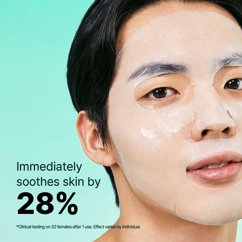 Dr.Jart+ Dermask Soothing Hydra Solution Korean Face Mask for Visibly Irritated Skin | Sheet Mask | Gifts for Women | Korean Skin Care, 5 Pack
