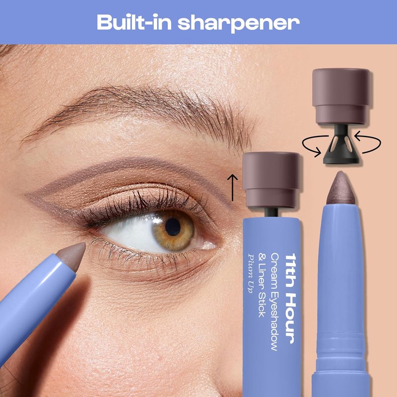 **ALLEYOOP 11th Hour Waterproof Cream Eyeshadow Stick - Long-Lasting Shimmer Eye Shadow & Eyeliner | Rose Shimmer**