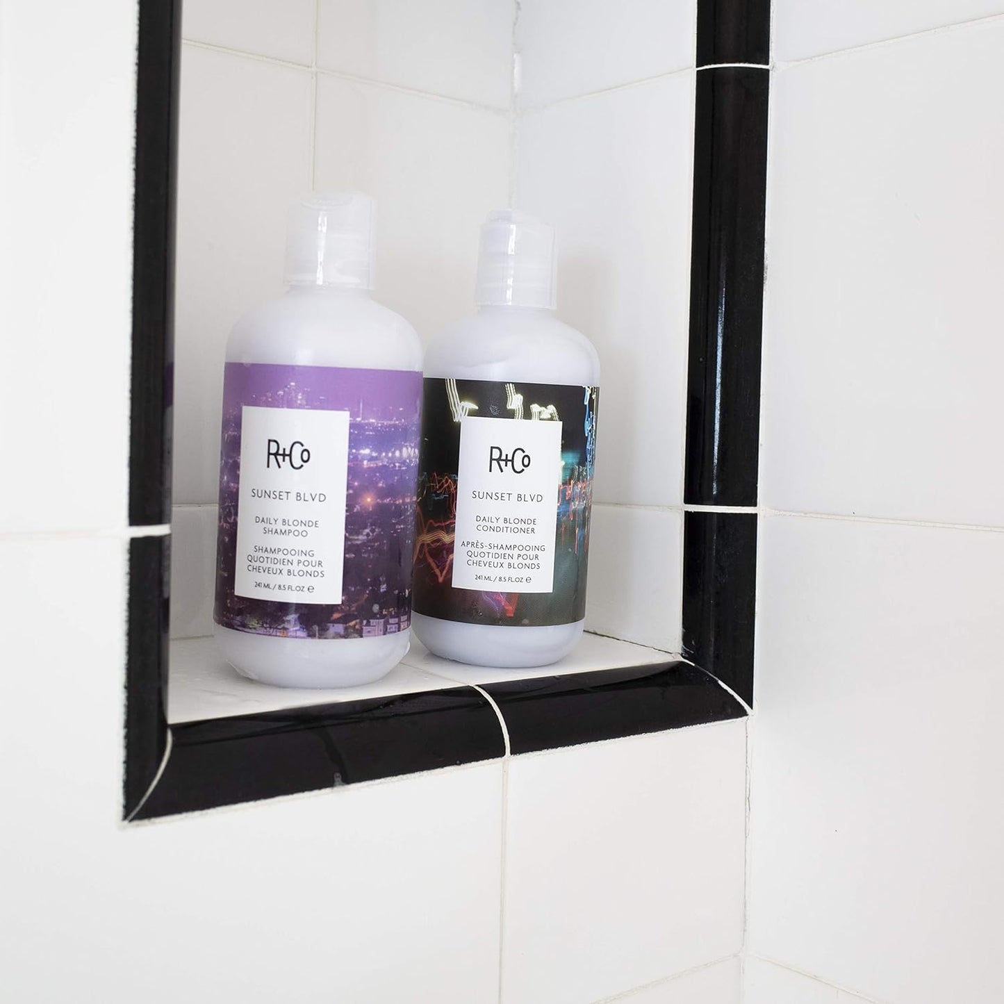 R+Co Sunset Blvd Daily Blonde Shampoo & Conditioner Duo - 8.5 Fl Oz Each