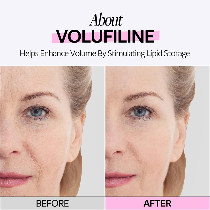 RECIPE Volufiline 100% Ampoule - From France, Sederma - Pure Volufiline Serum - DIY Skin Care Booster for Face & Body – Hydrating & Age-Defying Formula for Elevated Resilience (0.33 fl oz)
