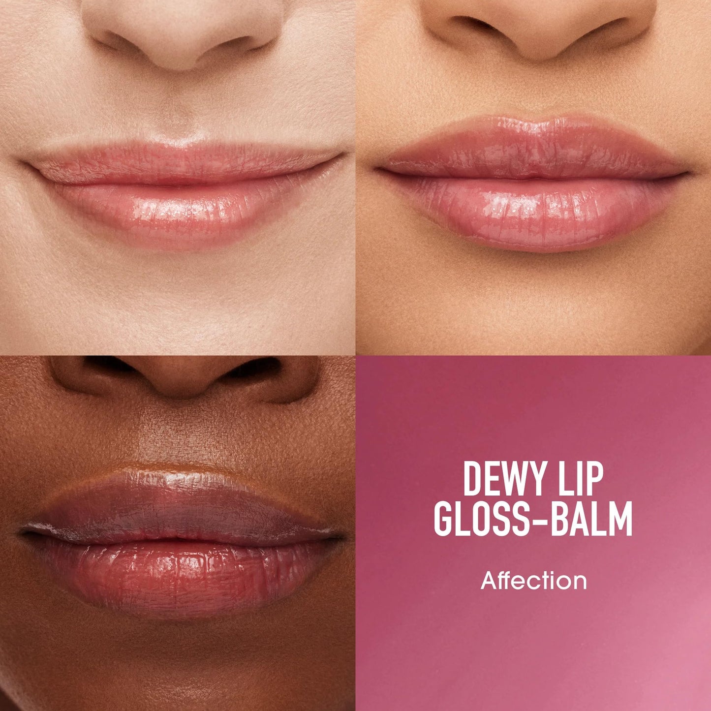 bareMinerals Dewy Lip Gloss-Balm, Affection, Vegan, Cruelty-Free & Dermatologist-Tested