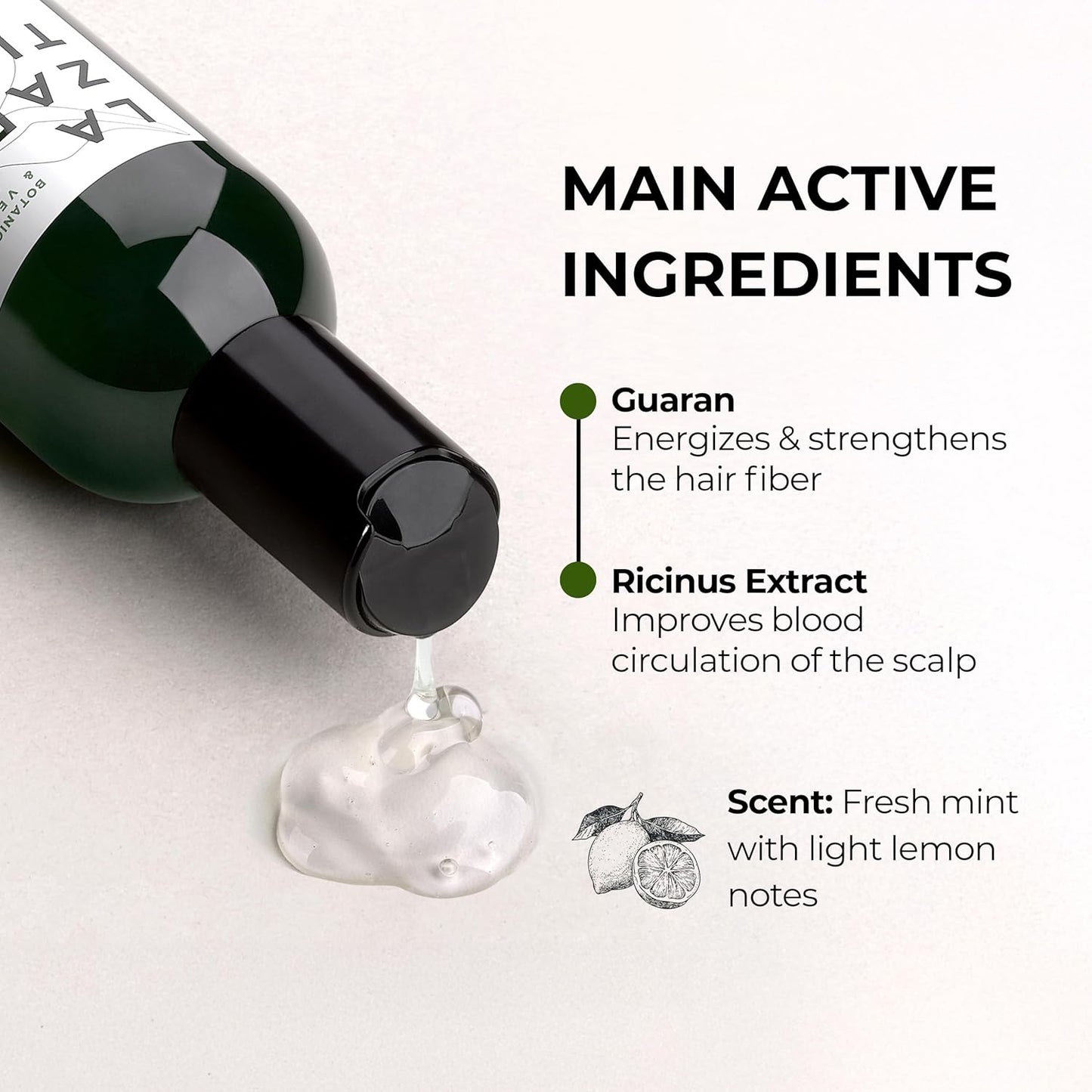 Lazartigue Fortify Shampoo - Densifying Treatment for Thinning Hair | Vegan & Sulfate-Free