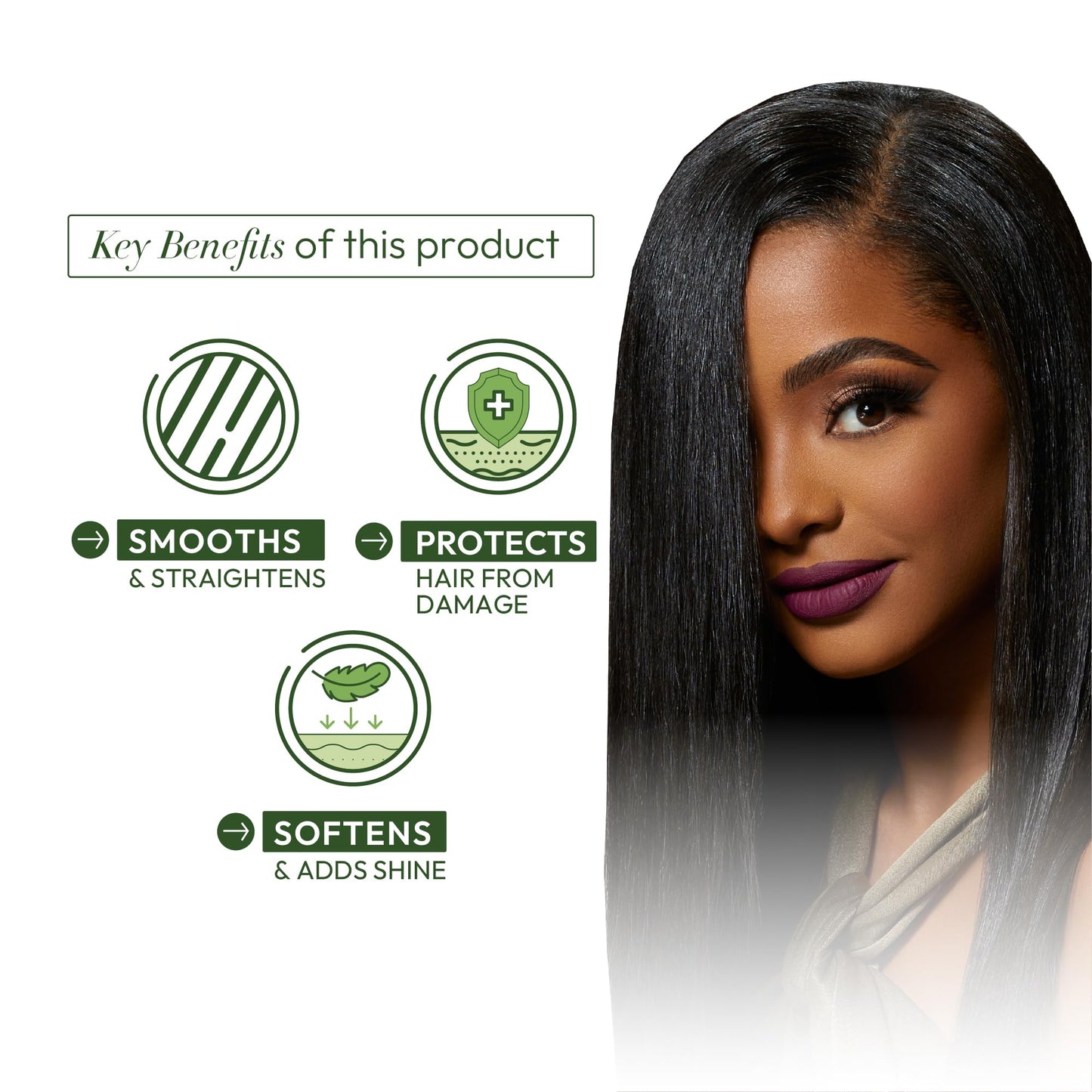 ORS Olive Oil Built-In Protection Full Application No-Lye Hair Relaxer Normal Strength (Pack of 4)