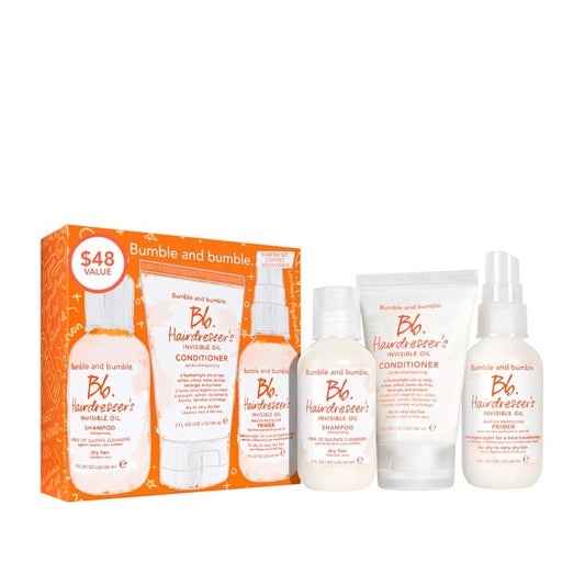 Bumble and bumble. Hairdresser's Invisible Oil Heat/UV Protection Leave-In Conditioner Hair Primer | Hydrating, Anti Frizz, Color Safe | All Hair Types and Textures | With Argan + Coconut Oil