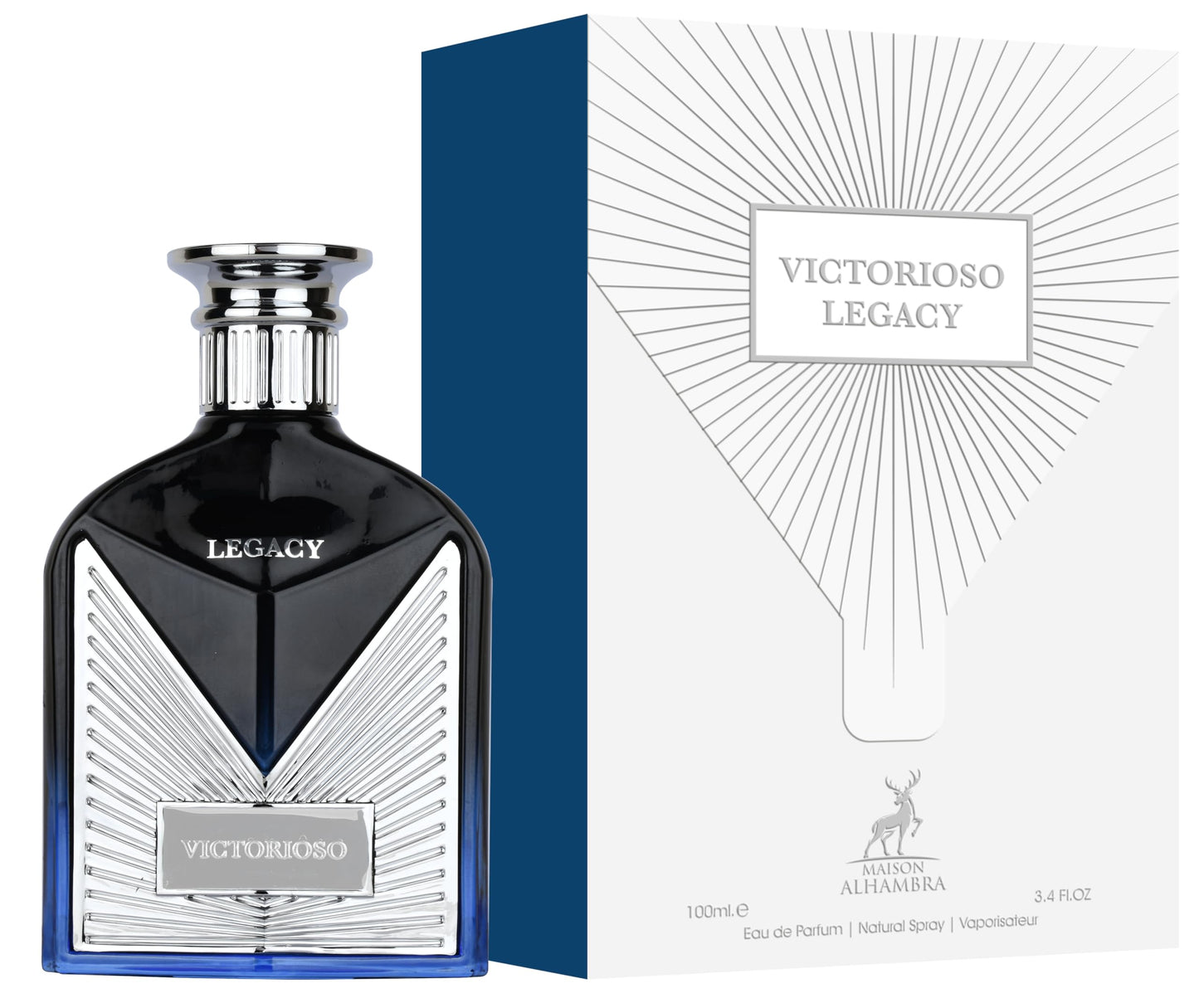 Victorioso - Legacy by Maison Alhambra for Men - 3.4 oz EDP Spray