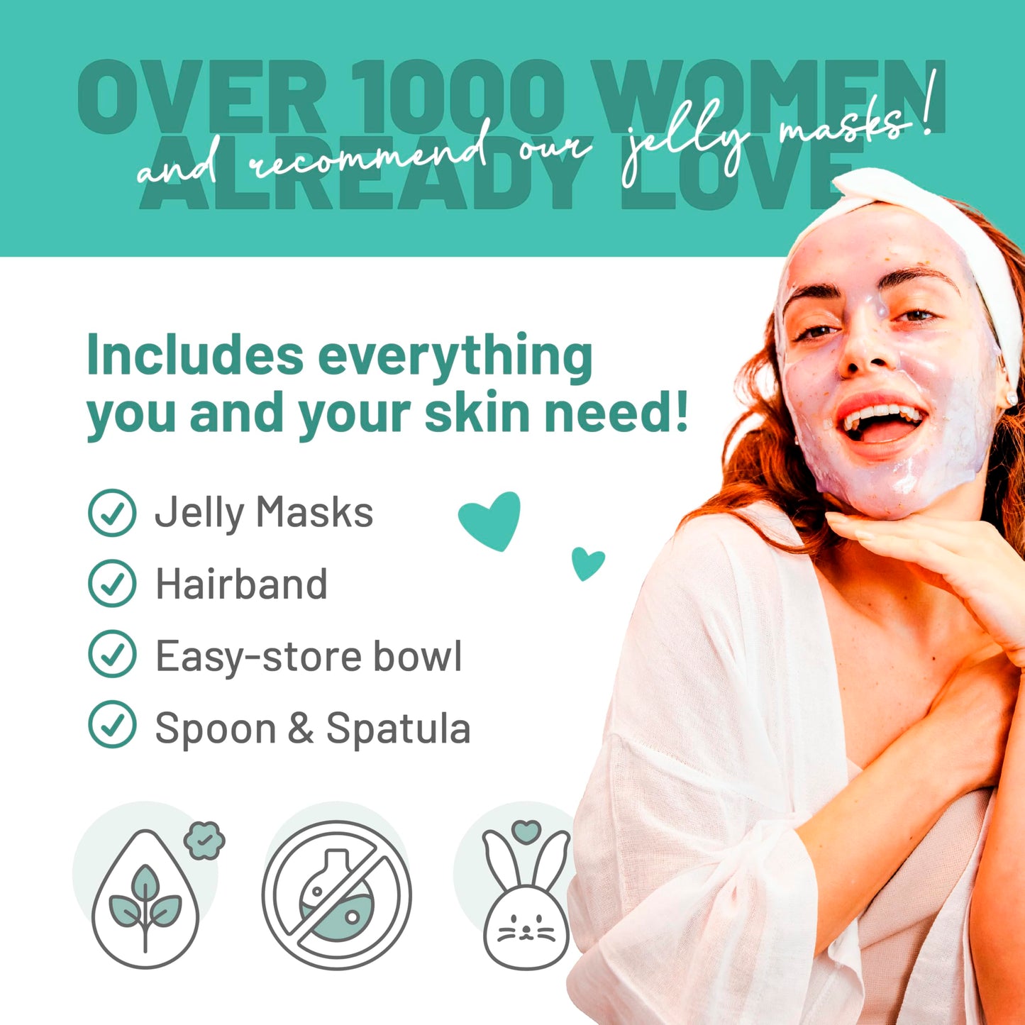 BRÜUN Peel-Off Jelly Mask Rubber Mask NEO Set - 10 Treatments (Chocolate, Aloe Vera, Avocado, Bamboo Charcoal, Calendula, Sea Mud, Pomegranate, Chlorella, Blueberry and lavender)