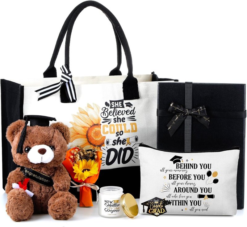 Graduation Gifts for Women | 10-Pc Gift Basket for Class of 2026 | Perfect for Daughters, Sisters & Friends