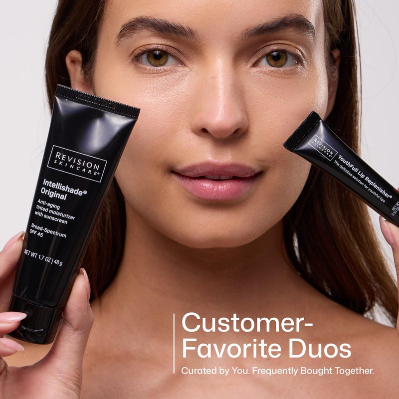 Hydrating Lip Plumper and Anti-Aging Tinted Moisturizer with Sunscreen