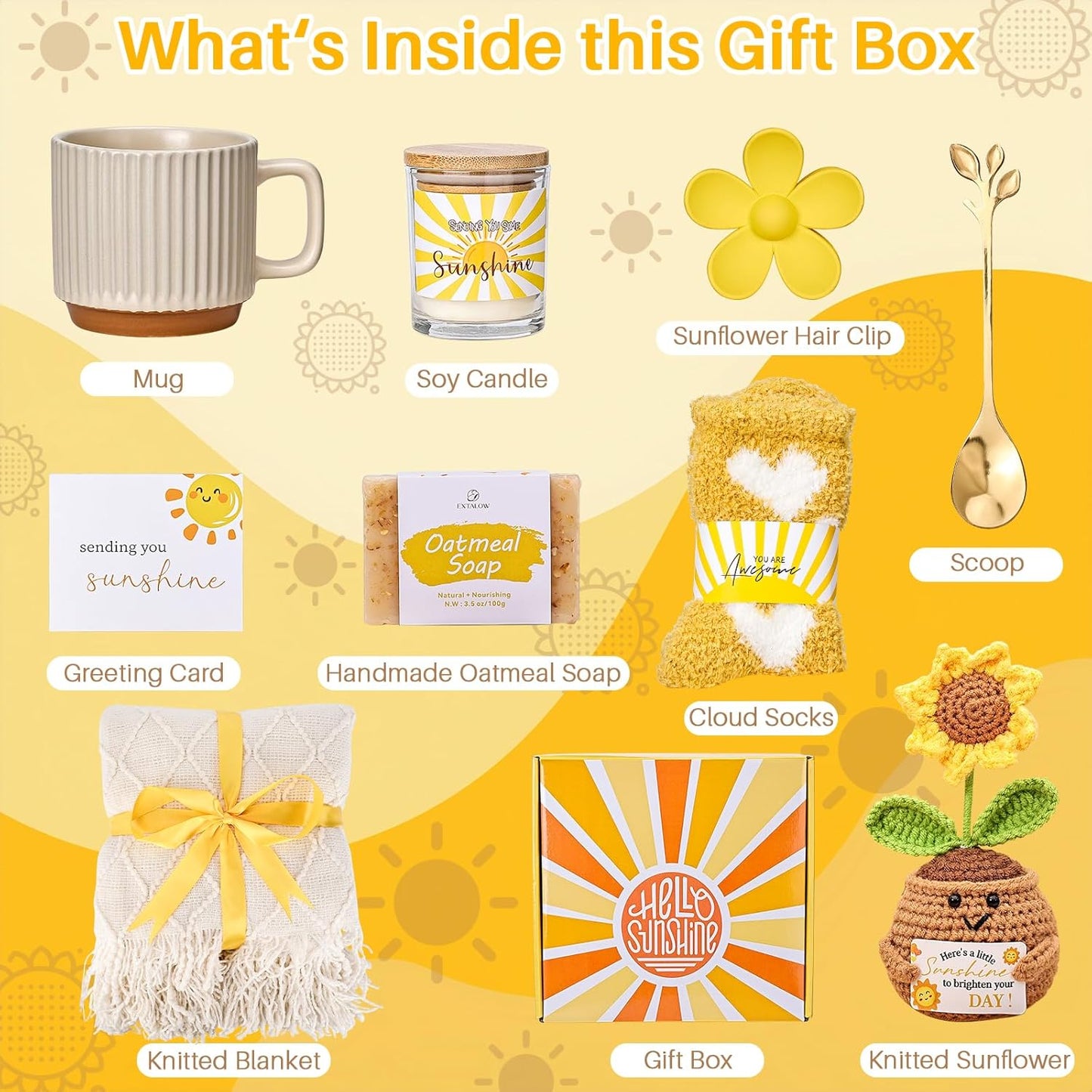Unique Gift Baskets for Women - Spa Care Package for Birthdays & Get Well Soon | Thoughtful Self-Care Gifts for Mom, Wife, Sister, Friends, Teen Girls