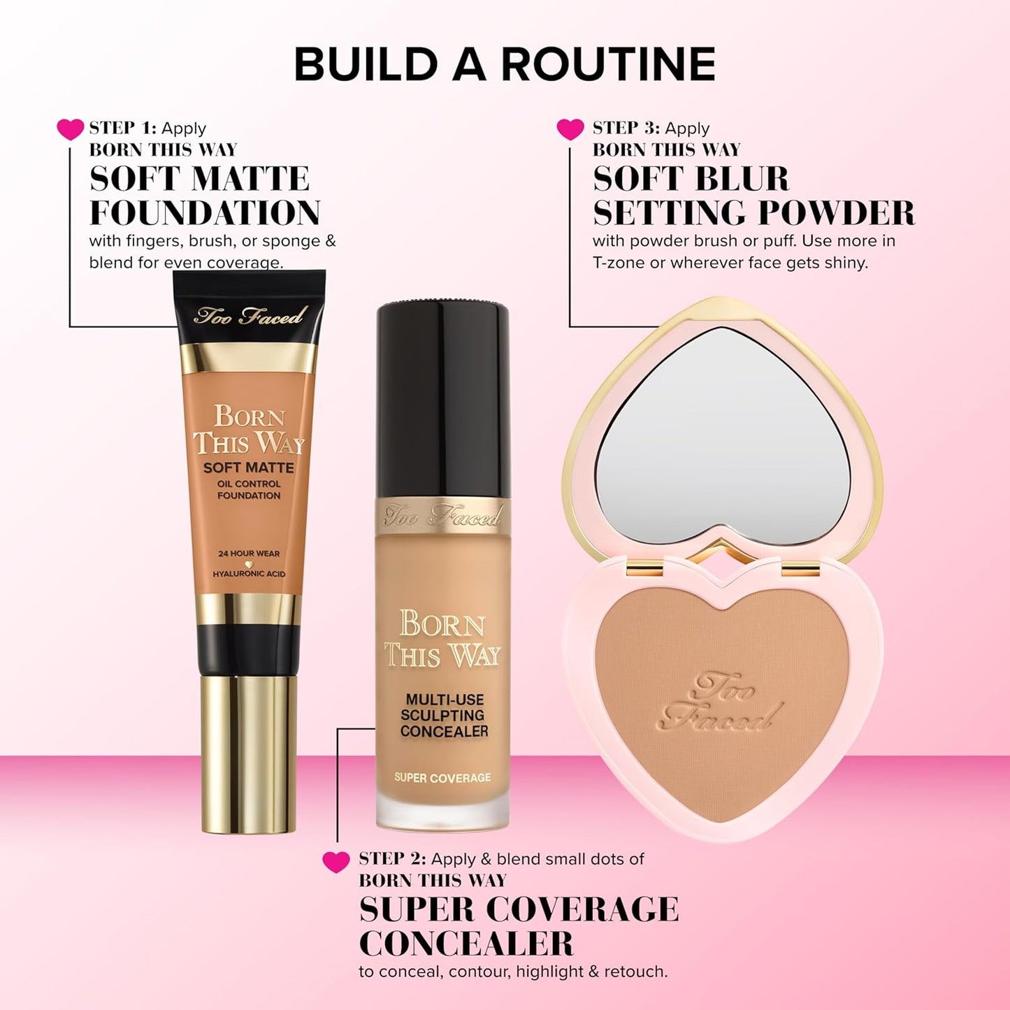 Too Faced Born This Way Setting Powder - Blurring Silky Smooth Formula | Non-Comedogenic, 0.16 Ounce