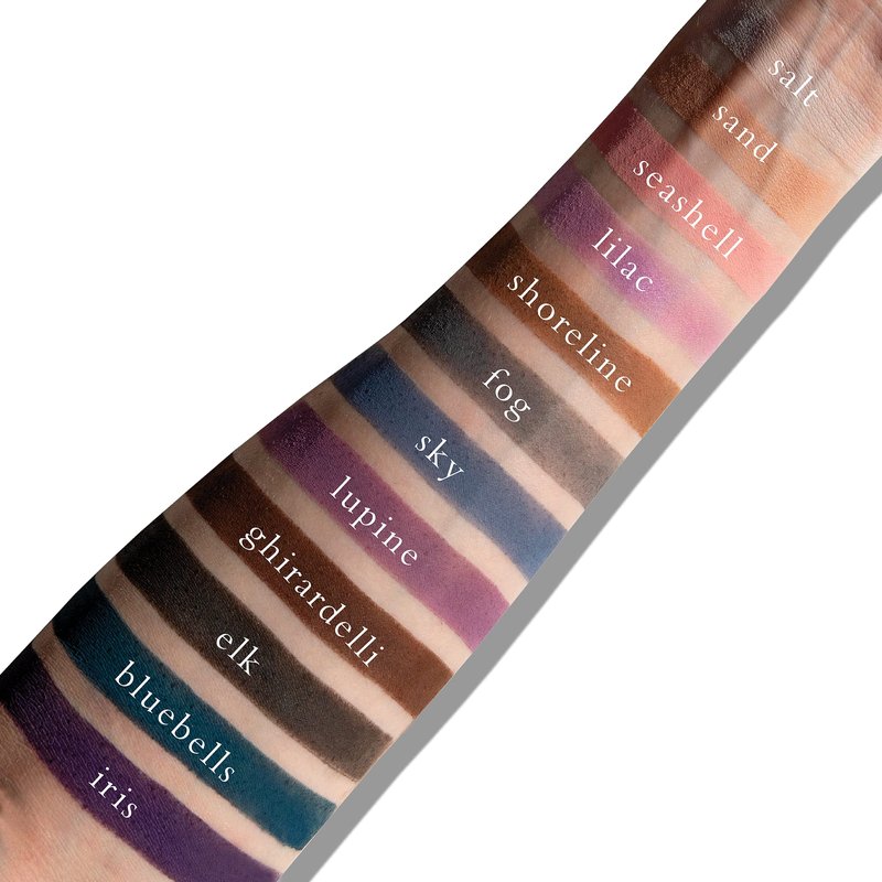 Viseart Paris Petites Pro Luxe Eyeshadow Makeup Palette (Cool Mattes)