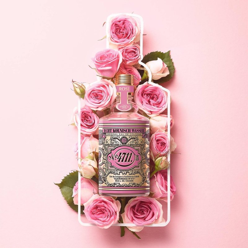 4711 Floral Collection Rose by Muelhens for Women - 3.4 oz EDC Spray