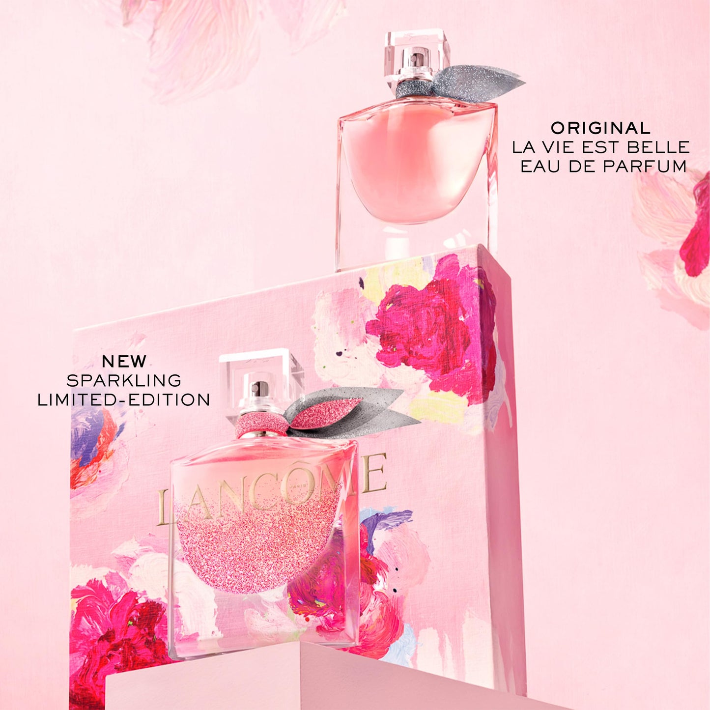 Lancôme La Vie Est Belle Eau de Parfum Collector's Edition - Long Lasting Fragrance with Notes of Iris, Earthy Patchouli, Warm Vanilla & Spun Sugar - Floral & Sweet Women's Perfume, 1.7 Fl Oz