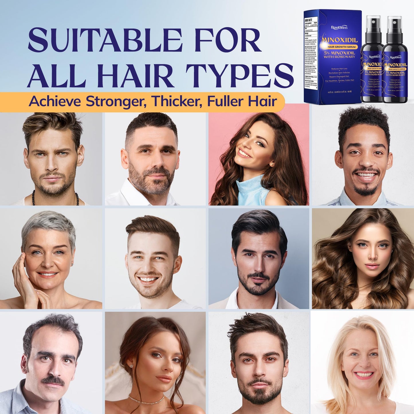 Minoxidil Hair Growth for Women Hair Loss Treatment