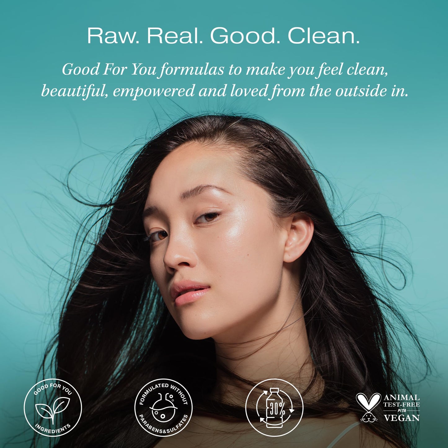 Raw Sugar Moisture Smoothie + Hair Masque Bundle - Shampoo & Conditioner for Dry Damaged Hair, Sulfate & Paraben Free