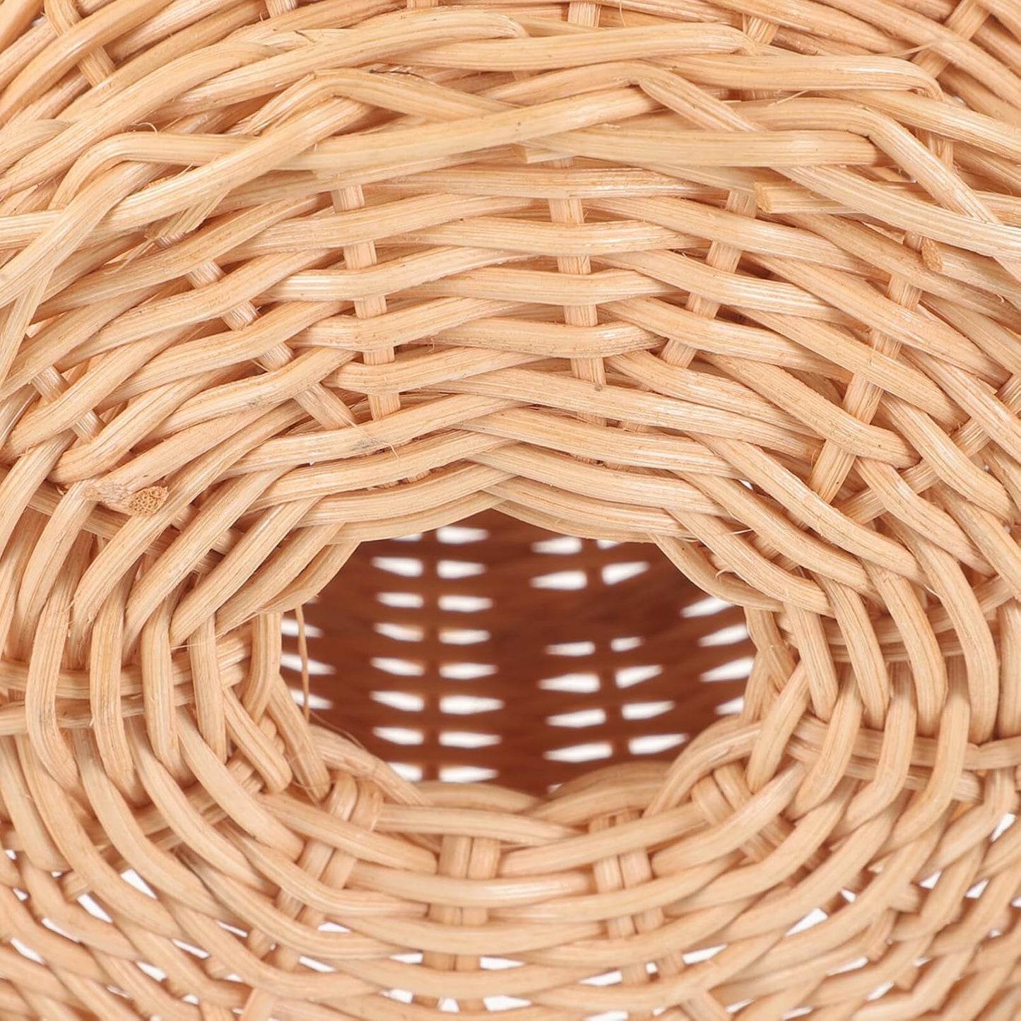 Rattan Hat Display Stand - Dome Shape Wicker Mannequin Head Holder for Hats & Wigs | Stylish Home Décor