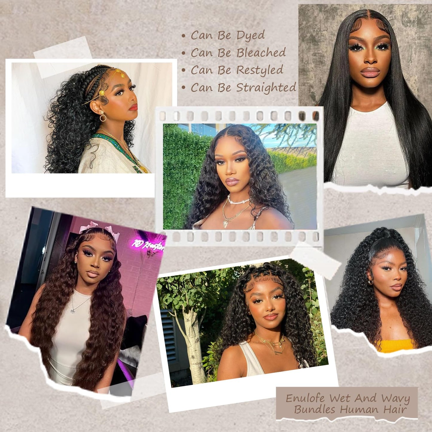 12A Water Wave Human Hair Bundles Wet And Wavy Bundles Human Hair 100% Unprocessed Brazilian Virgin Water Curly Bundle Natural Black Color 18 Inch