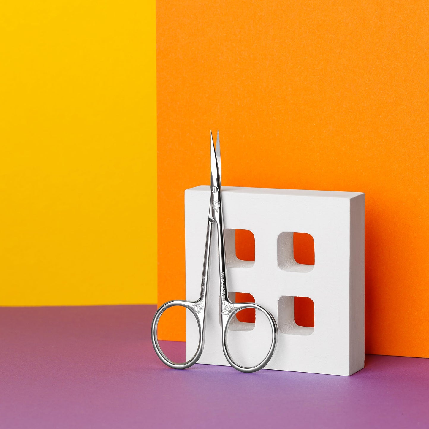 Staleks Exclusive 22 Type 1 Cuticle Scissors (Magnolia) – Straight Handles and Classic Curved Blades