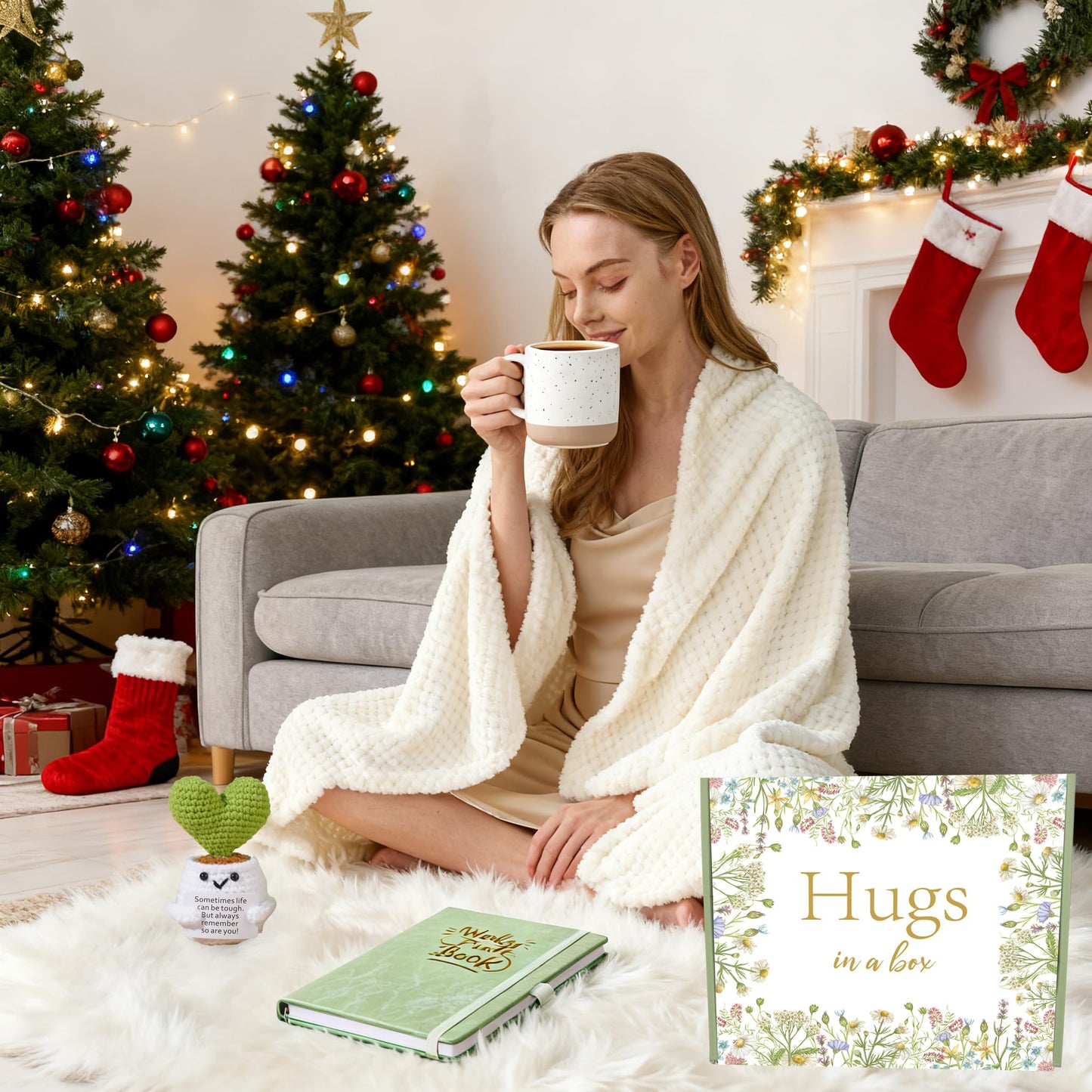 Birthday Pampering Self Care Gifts for Women for w/2026 Planner, Luxury Hug Baskets, Get Well Spa Package Box,Surgery,Feel Better,Cancer,Sympathy, Farewell, Cheer,Chemo, Gifts for Nurse Wife New Mom