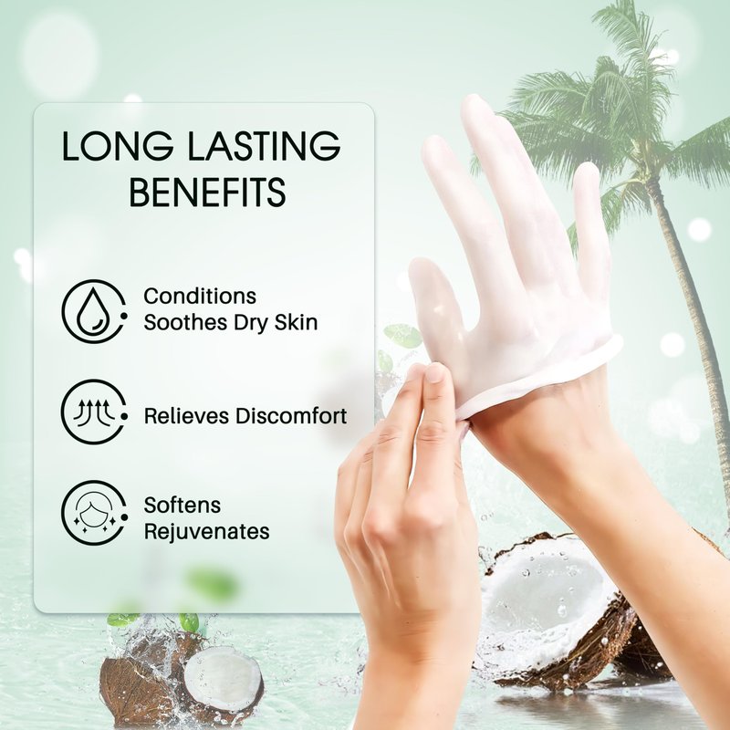 Achzzy Natural Paraffin Wax Refills, 12-Pack Paraffin Wax Blocks of Coconut Scent for Paraffin Bath, Paraffin Wax for Hand and Feet for Deep Hydration, Moisturizing and Nourish(Coconut)