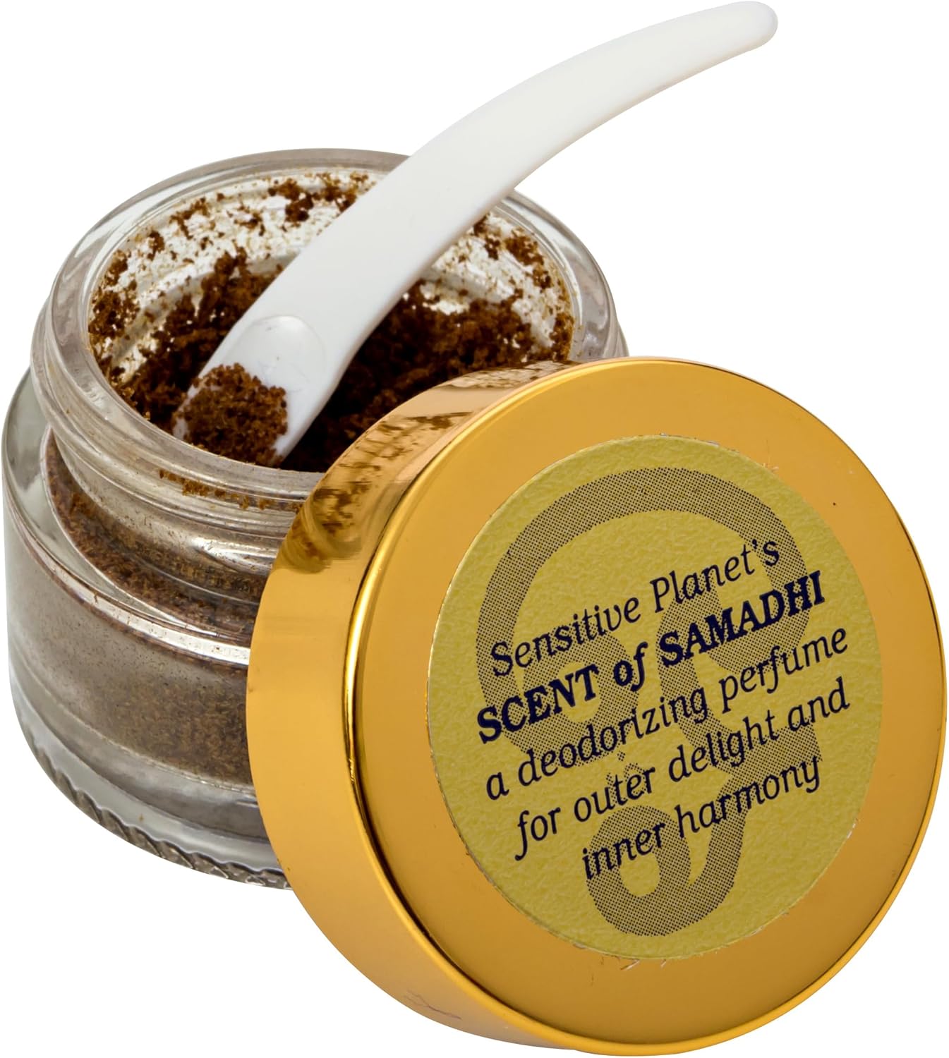 Scent of Samadhi All-Natural Deodorant Powder - Sandalwood, Tulsi, Rose & Clove | 2 oz Jar