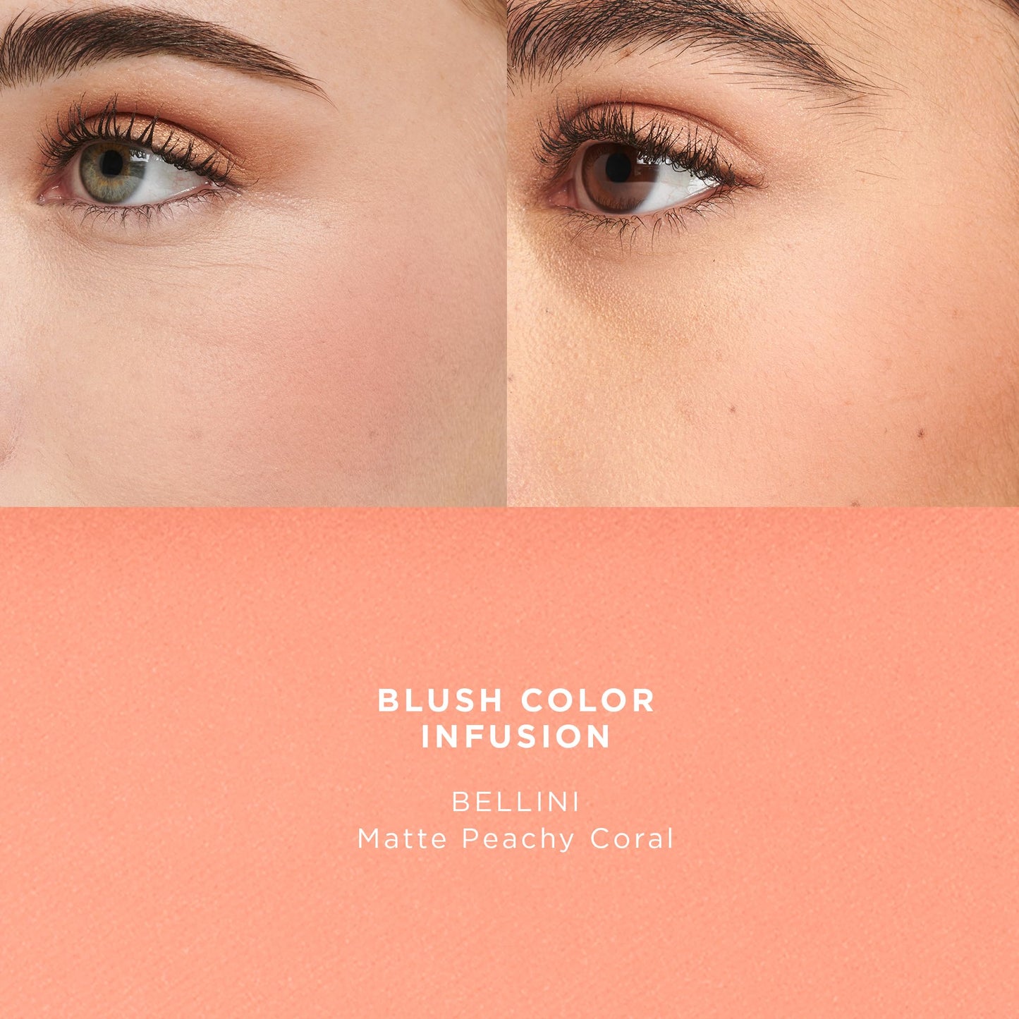 Laura Mercier Blush Color Infusion: Sheer Pressed Powder Blush for Cheeks, Buildable Formula, 10HR Wear, Long Lasting Color, Matte and Shimmer Finishes, Bellini