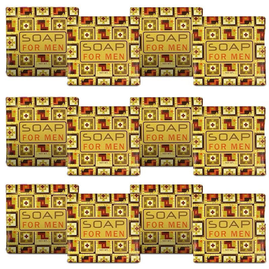 Greenwich Bay Trading Company 1.9oz Soap Bulk Packs of 12 (Soap for Men)