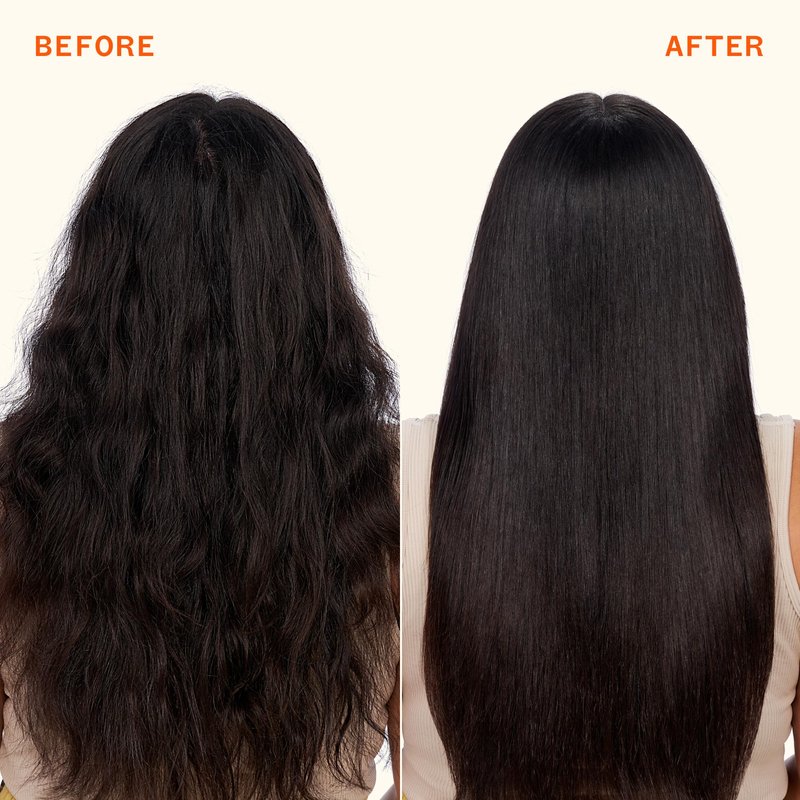 amika superfruit star lightweight hair styling + heat defense oil, 20ml | heat protection, strengthen + reduce breakage, smooth frizz, add glossy shine