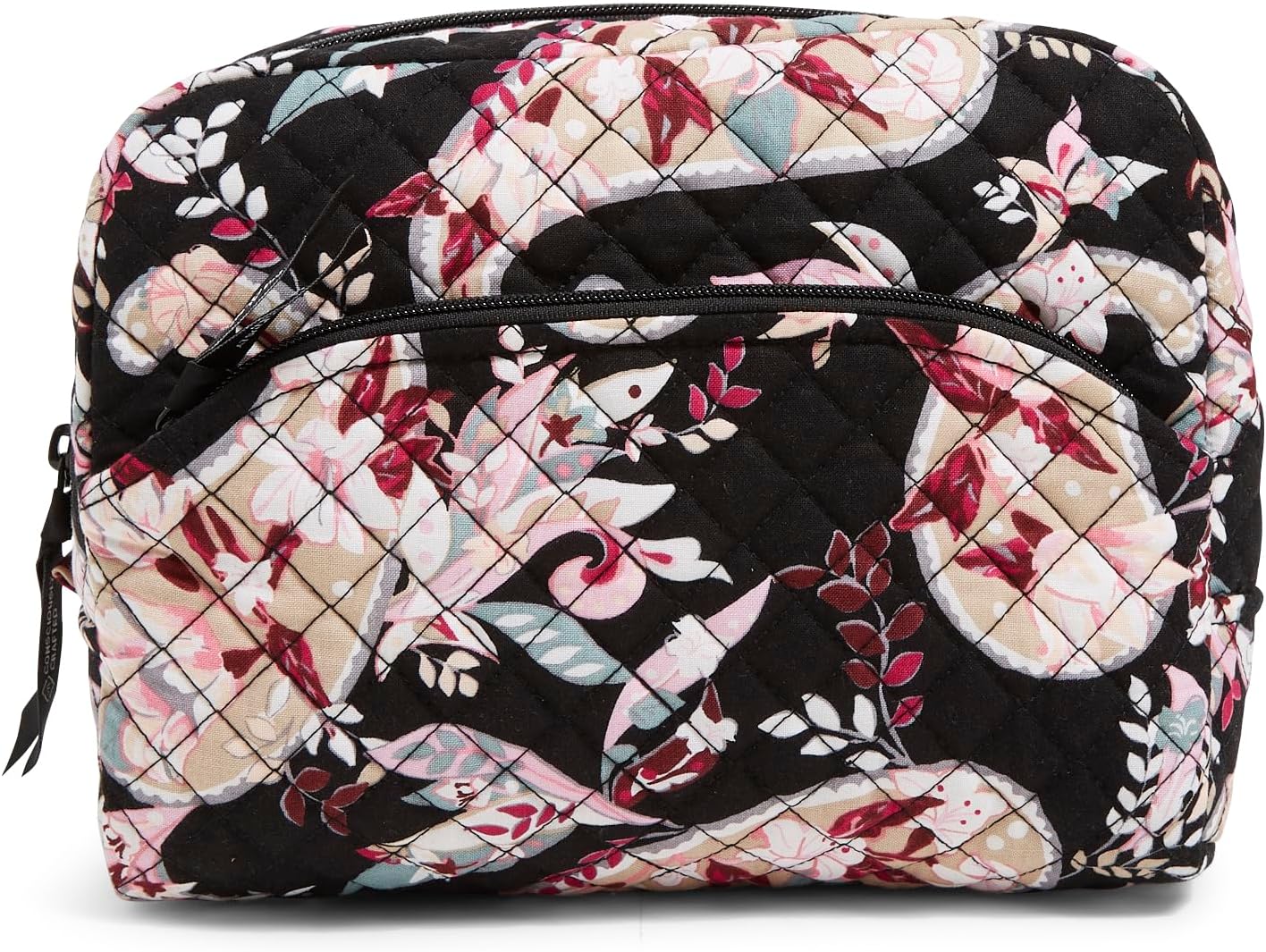 Cosmetic Makeup Organizer Bag - Large Cotton Design for Women | Stylish & Functional