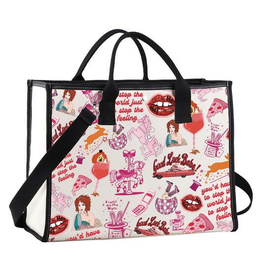 JNIAP Midwest Princess Makeup Bag Music Lyrics Gifts Singer Fans Gift Midwest Princess Gift Pride Queer Zipper Bag (you'd Tote)