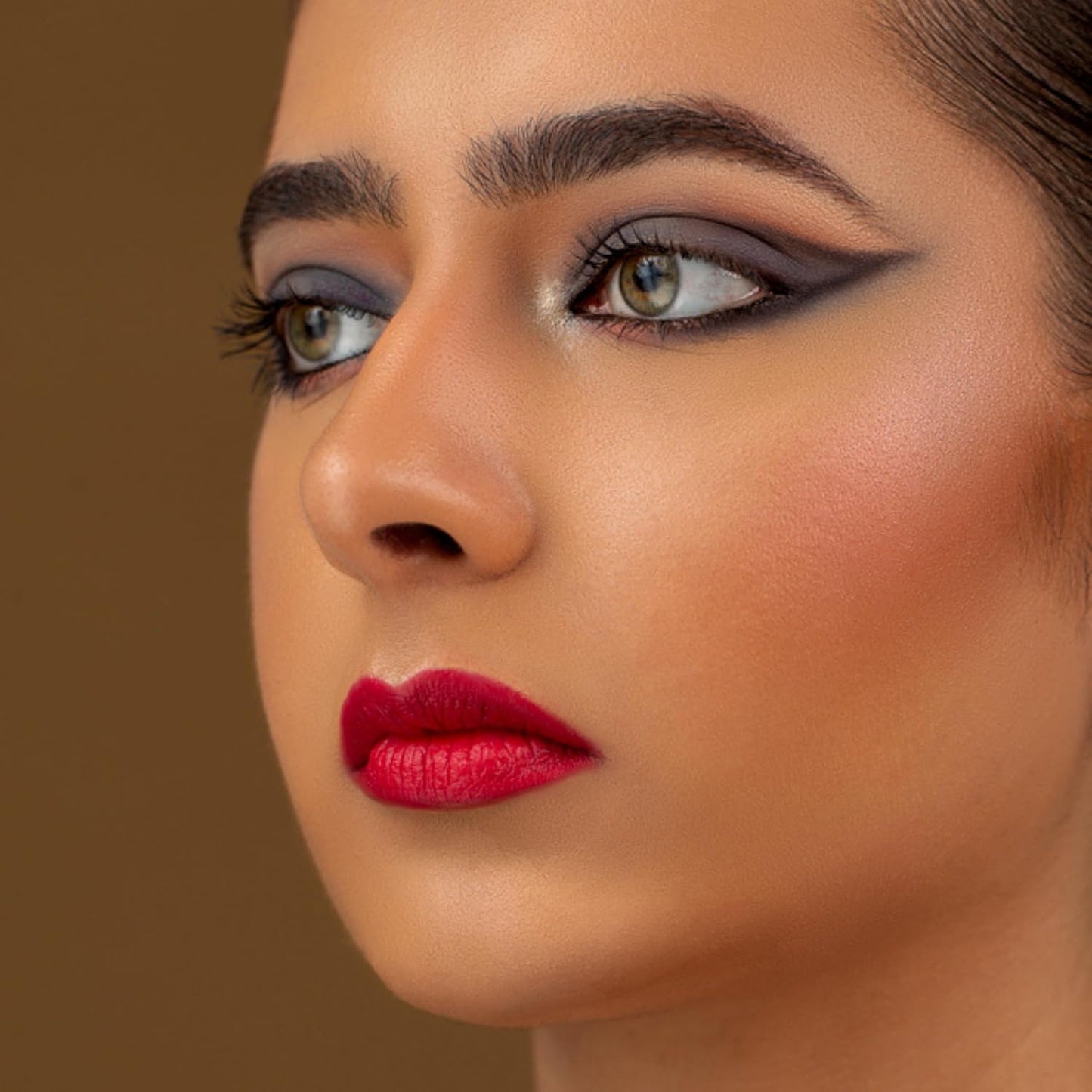 Vegan Lipstick for Women - Matte, Long-Lasting Hydrating Formula with Vitamin E & Watermelon Seed Oil | Ambitious Red Color