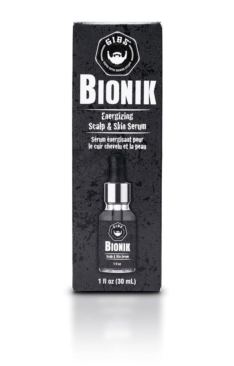 GIBS Grooming Energizing Scalp & Skin Serum - Revitalize Hair & Skin | 1 Fl Oz