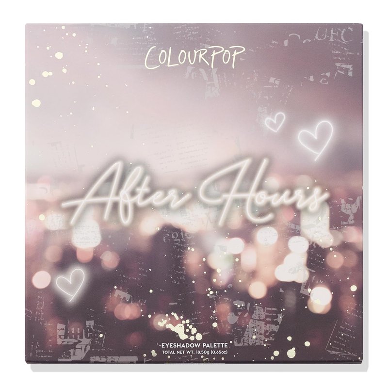 ColourPop After Hours Eyeshadow Palette - Smokey Mauve Makeup with Metallic & Matte Finishes | High-Pigment, Blendable Formula (0.65 oz)