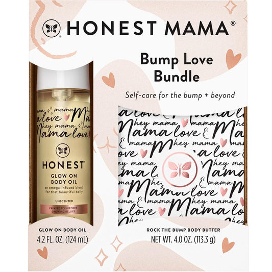 The Honest Company Honest Mama Body + Belly Bump Love Bundle | Moisturizing