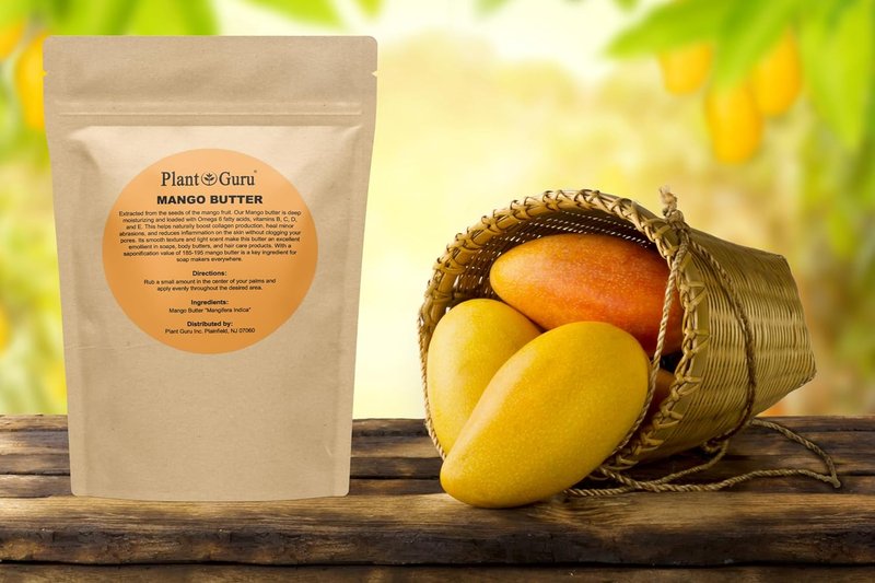 Shea Butter, Mango Butter & Cocoa Butter Variety Bundle - 100% Pure Natural Moisturizer for Dry Skin | 8 oz. Bars