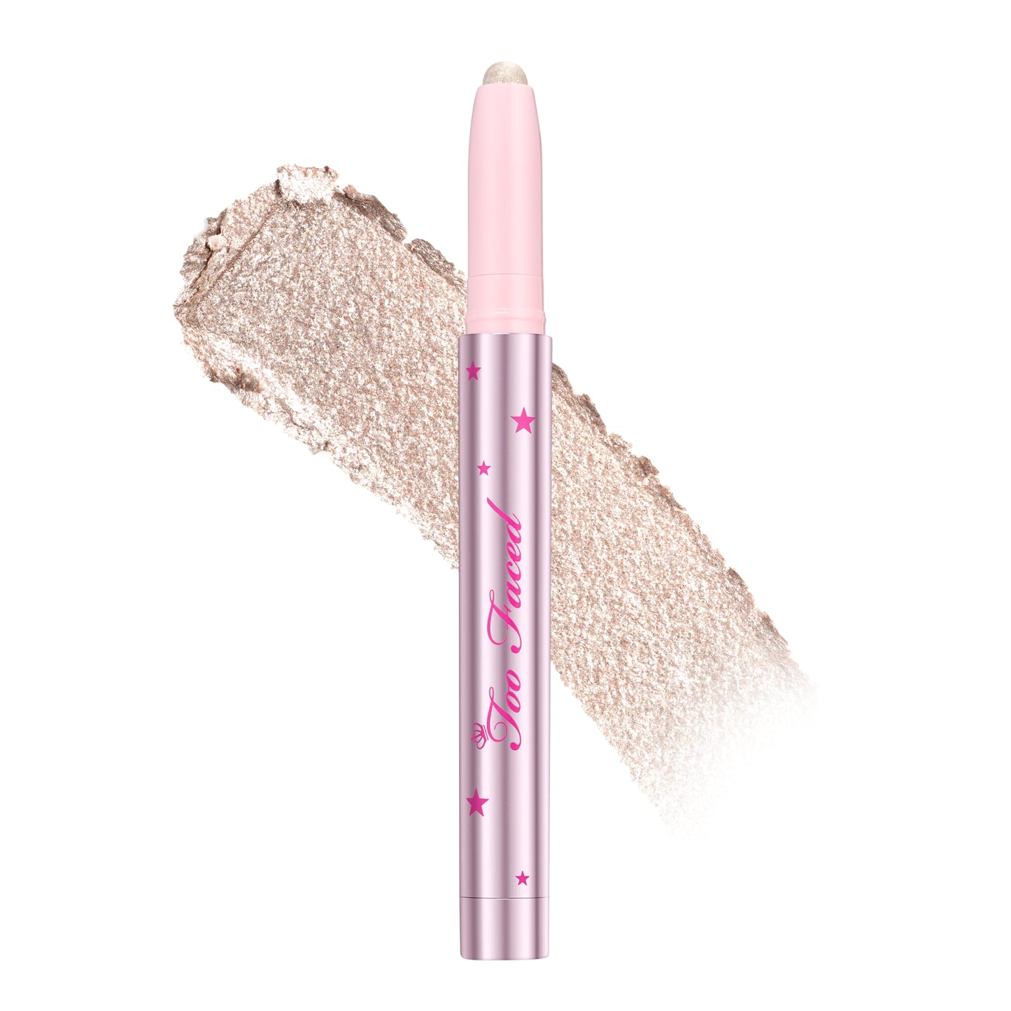 Too Faced Quickie Queen Eye Shadow Sticks | Creamy, Long Wearing + Non-Creasing, High-Impact Sparkle, Twinkle