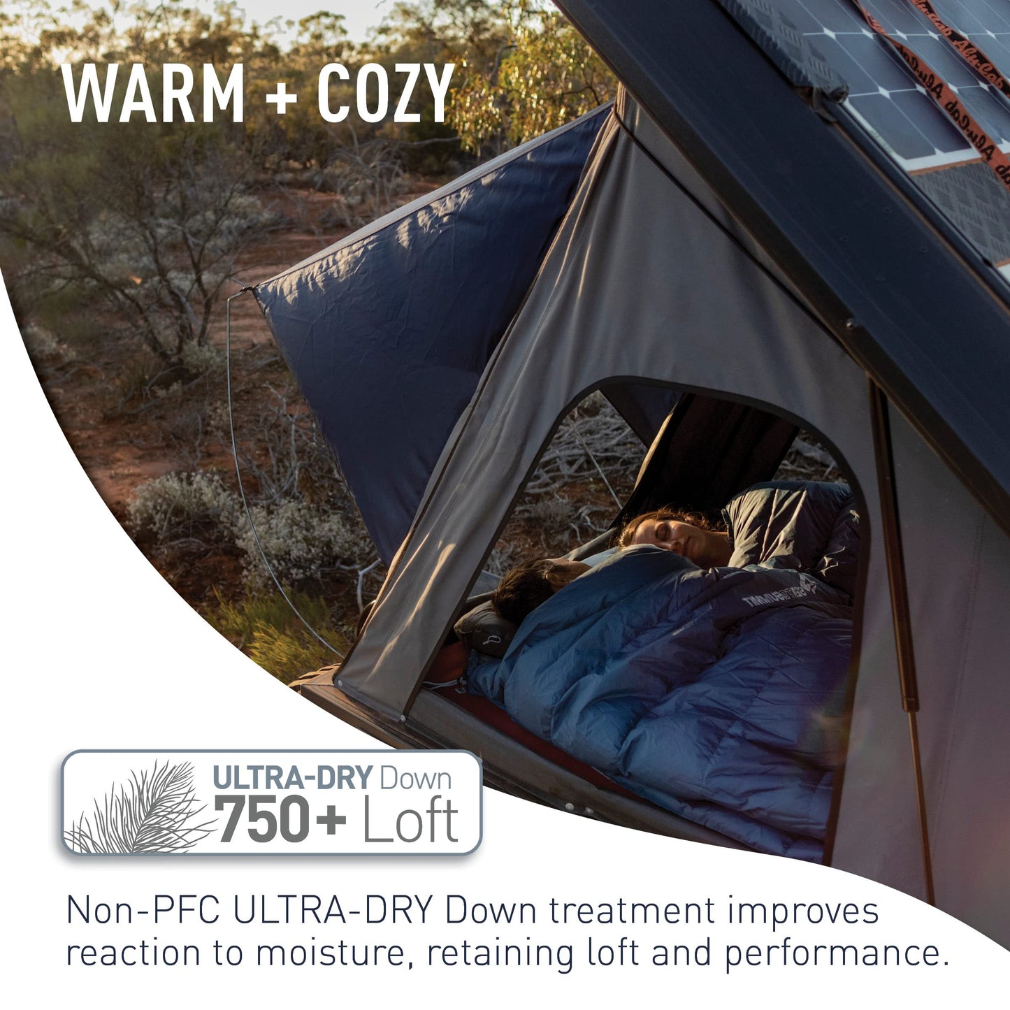 Sea to Summit Tanami Down Camping Comforter, Cool Weather - 35F
