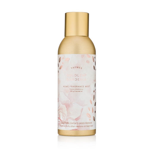 Thymes Home Fragrance Mist – Room Air Fresheners for Home Long Lasting – Air Freshener Spray – Premium Home Fragrance – Floral Notes of Gardenia, Lush Rose, & Fresh Jasmine (Goldleaf Gardenia, 3 oz)