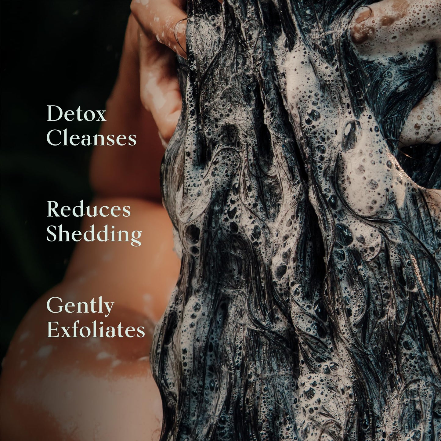 SHAZ & KIKS Balancing Clay Scrub Shampoo | Gently Exfoliate, Clarify & Detoxify Scalp | Reduce Hair Shedding & Product Buildup | Indian Clay and Hibiscus | Color-Safe, Sulfate-Free, Natural | 230ml