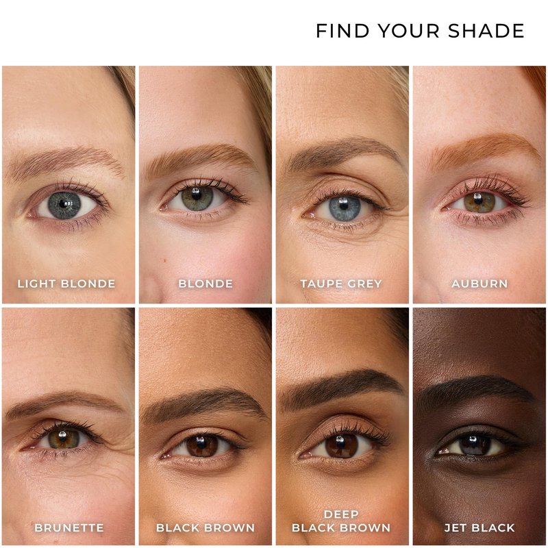 WUNDERBROW Eyebrow Gel, Waterproof, Smudgeproof, Long Lasting, Shade: Brunette, Vegan and Cruelty-Free