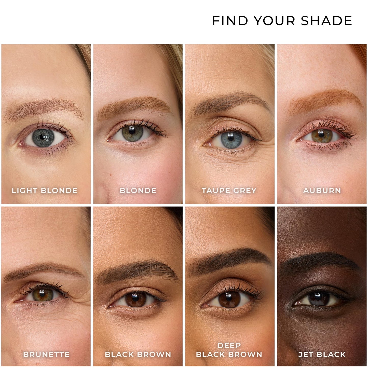 WUNDERBROW Eyebrow Gel, Waterproof, Smudgeproof, Long Lasting, Shade: Brunette, Vegan and Cruelty-Free