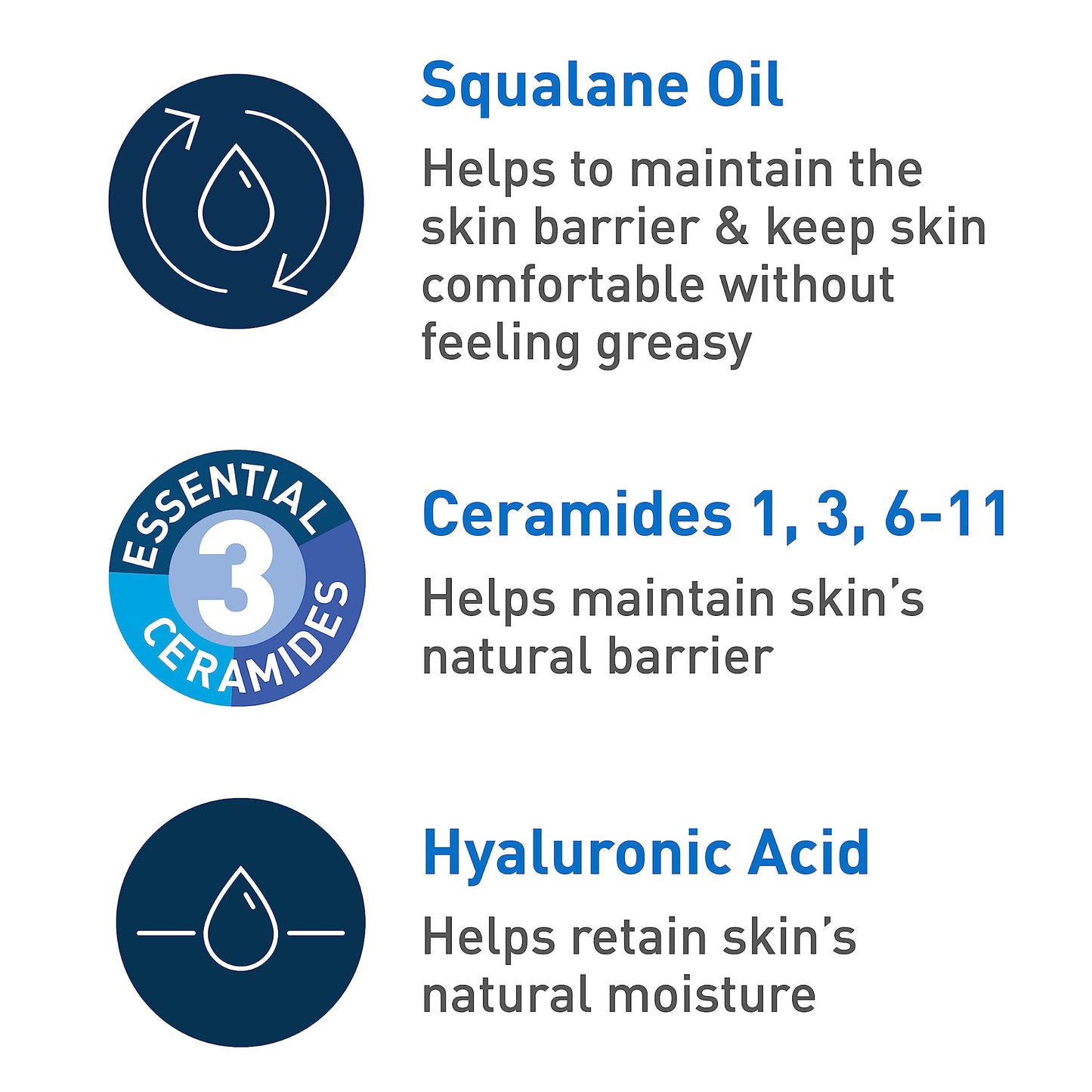 CeraVe Hydrating Foaming Oil Cleanser | Moisturizing Oil Cleanser for Face & Body with Squalane Oil, Hyaluronic Acid & Ceramides | For Dry to Very Dry Skin | Fragrance Free & Residue Free | 19 FL Oz