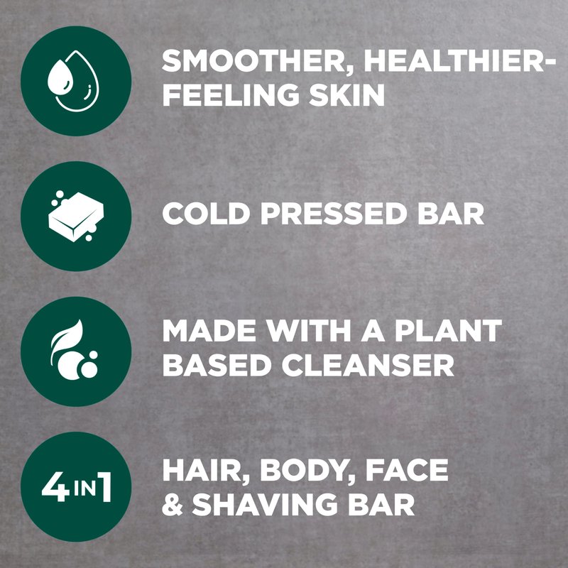DOVE MEN + CARE Plant-Based with Eucalyptus and Moisture for men`s skin, 5 Ounce (pack of 4)