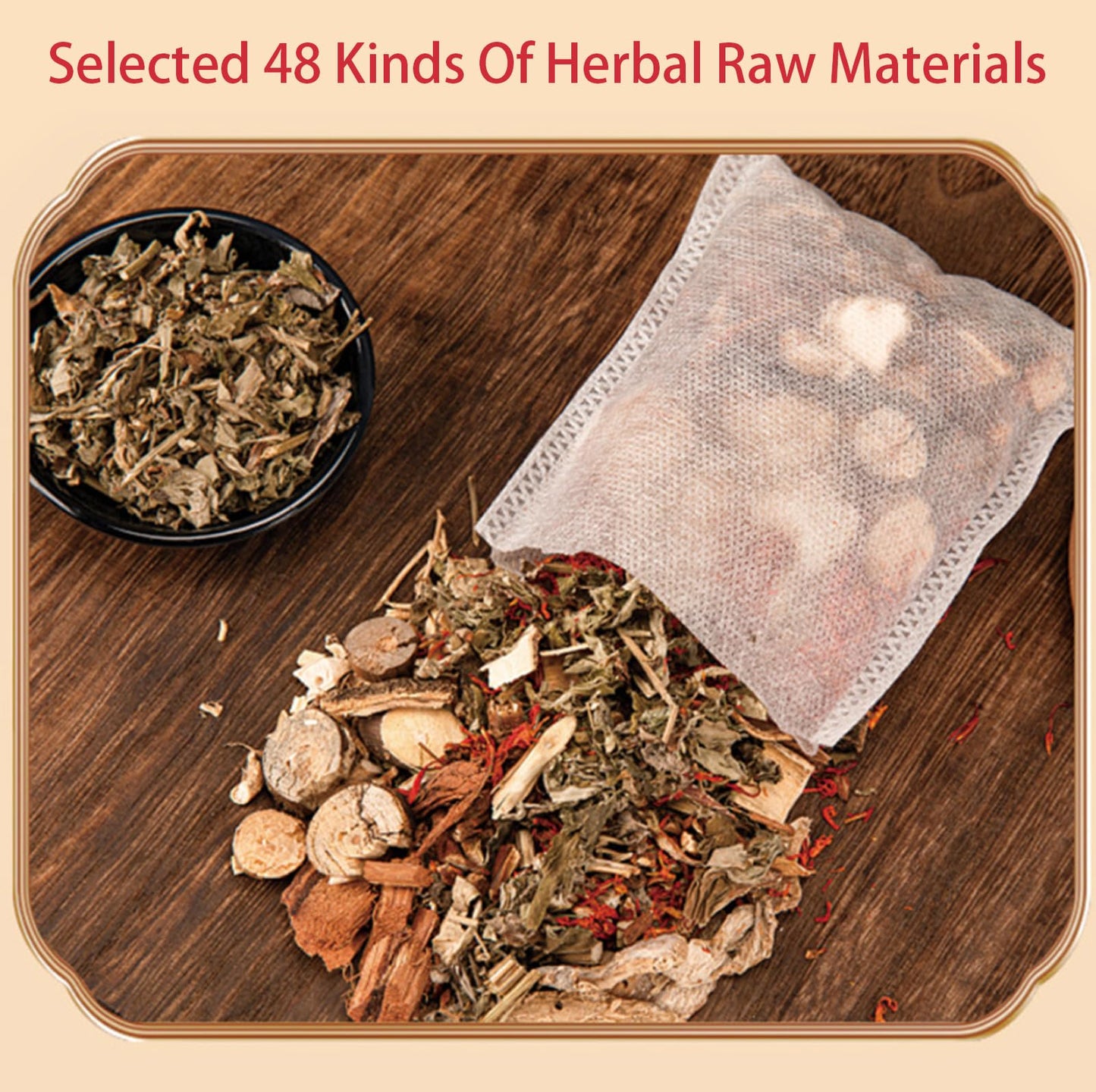 30 Bags Herbal Foot Soak,Foot Bath Herb,Foot Spa Bath Soak Foot Detox Soak to Remove Toxins,Relieve Fatigue & Dispel Cold and Remove Dampness 艾草排湿排寒泡脚包 900g(30 bags*30g) (Green, 30.5x40.5CM)