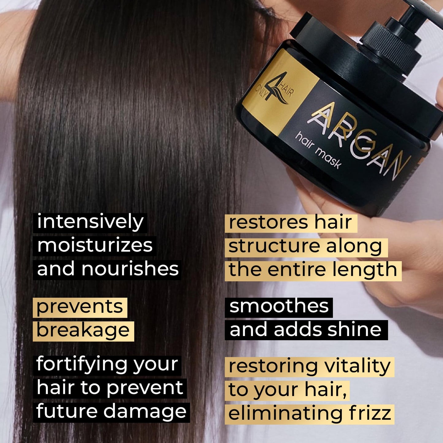 ONLY4HAIR Argan Oil Hair Repair Mask